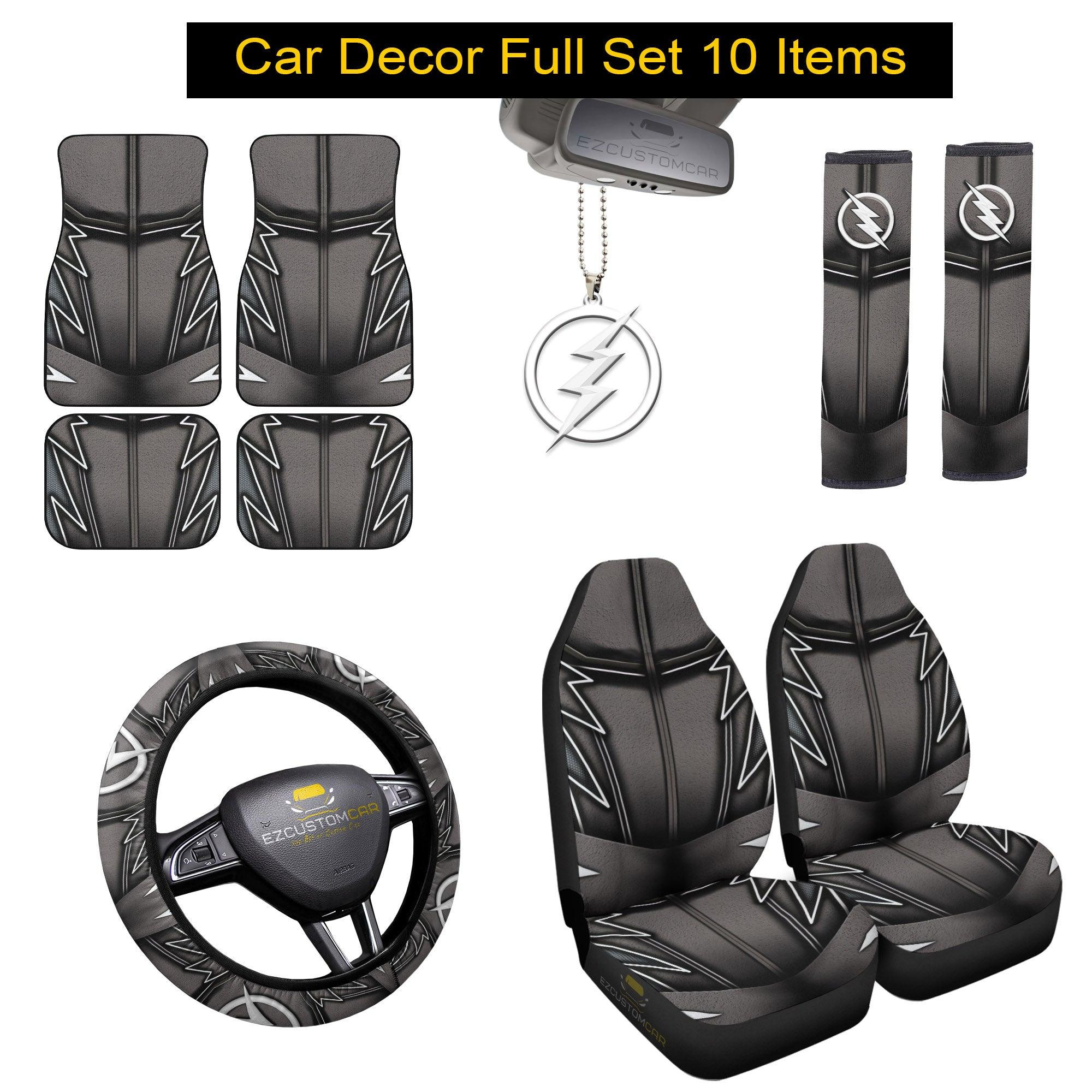 The Flash Heroes Car Mats x Seat Covers The Flash Heroes Car Mats x Seat Covers