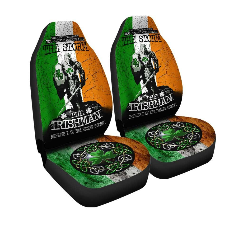 The Irish Warrior Car Seat Covers Custom Design For Car Seats