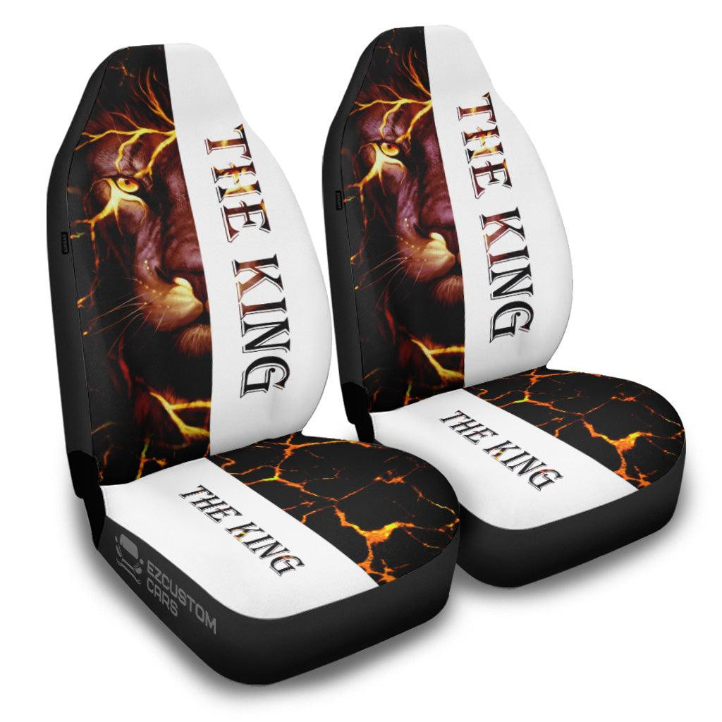 The King Lion Car Seat Covers Custom Lion Car Accessories