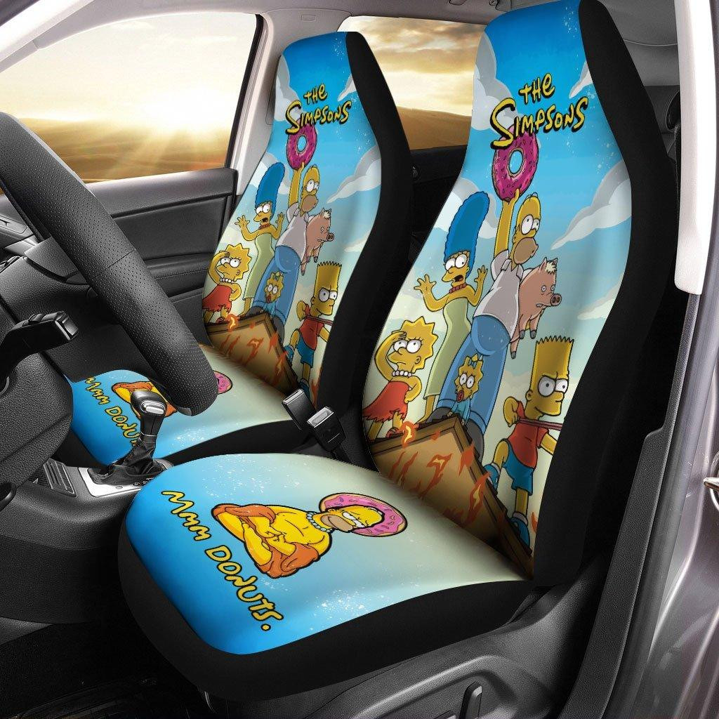 The Simpson Family Car Seat Covers