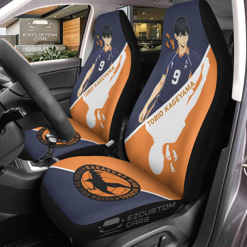 Haikyuu Tobio Kageyama Car Seat Covers Anime Car Decor