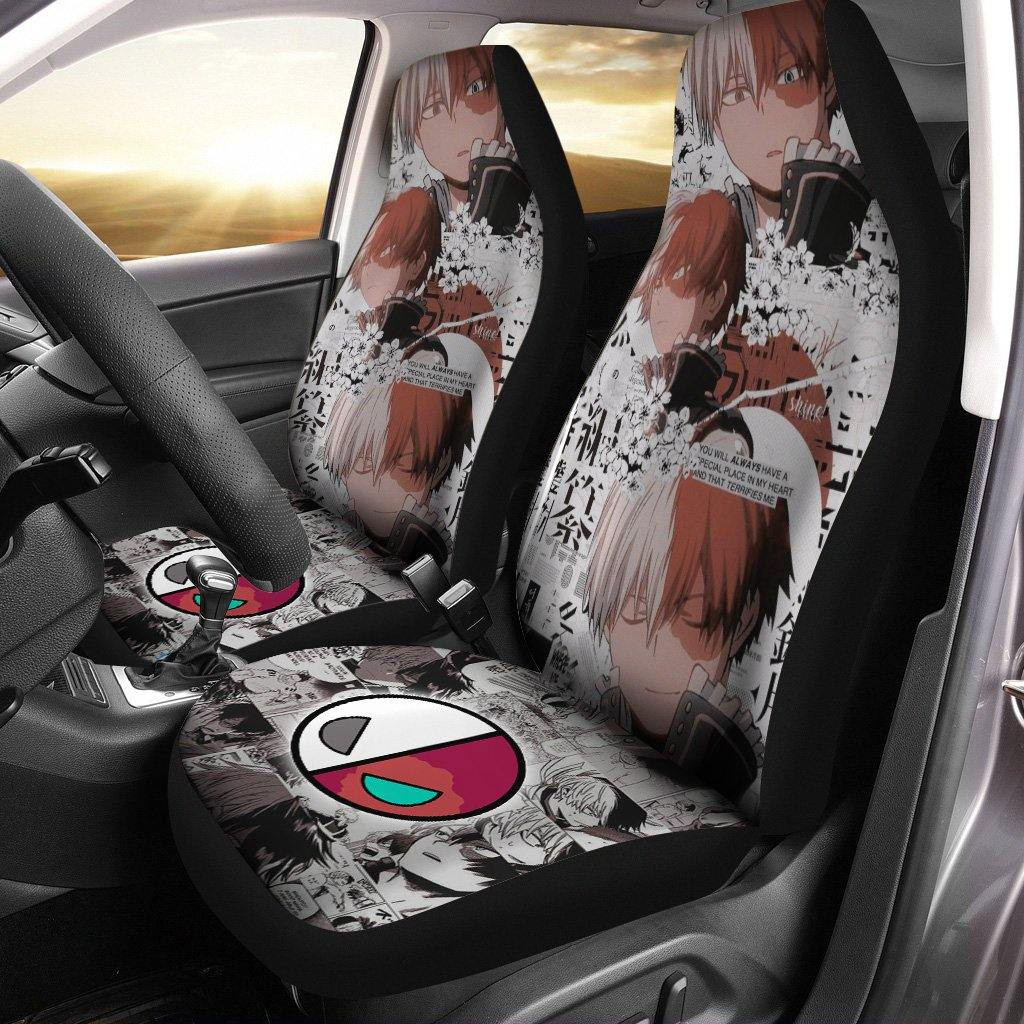 Todoroki x Bakugo Manga Aesthetic Car Seat Covers Anime My Hero Academia