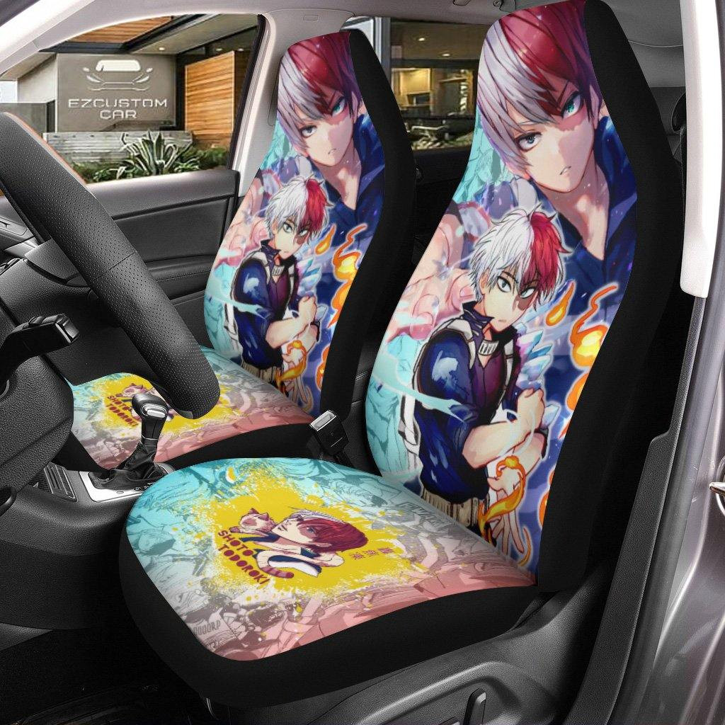 Shoto Todoroki My Hero Academia Anime Car Seat Covers