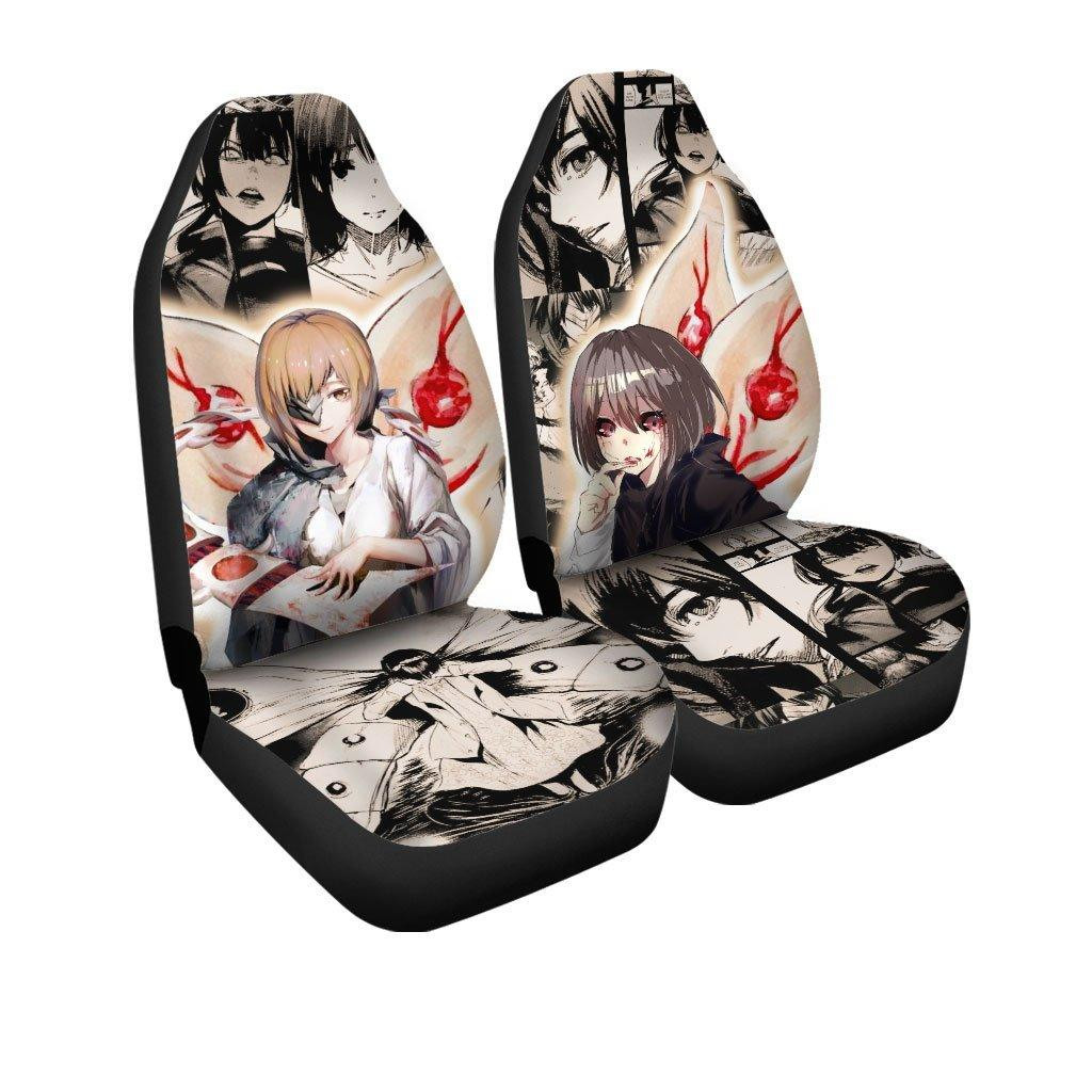Hinami Fueguchi Anime Steering Wheel Cover Custom Tokyo Ghoul Anime Car Accessories