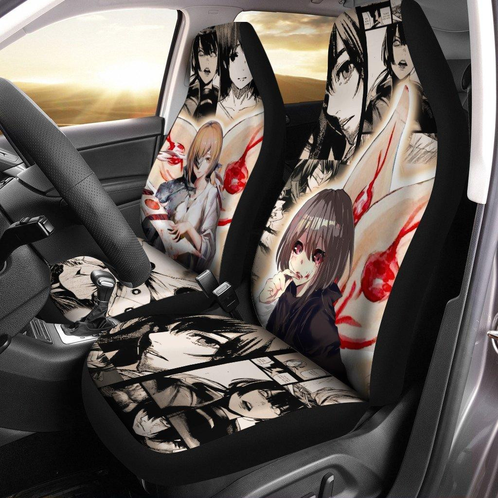 Tokyo Ghoul Car Seat Covers Custom Hinami Fueguchi Character