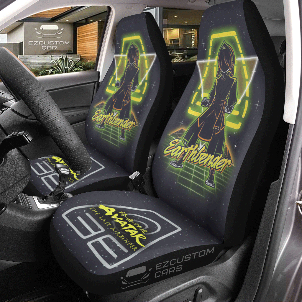 Avatar: The Last Airbender Anime Car Seat Covers Toph Beifong
