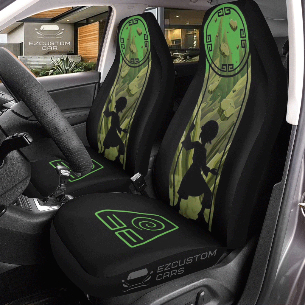 Avatar: The Last Airbender Anime Car Seat Covers Toph Beifong