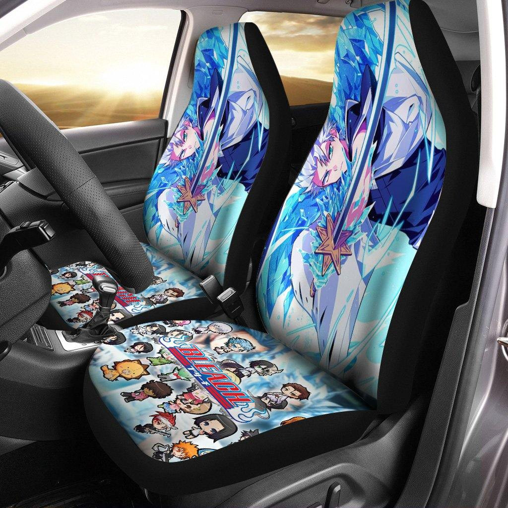 Bleach Anime Car Seat Covers Toshiro