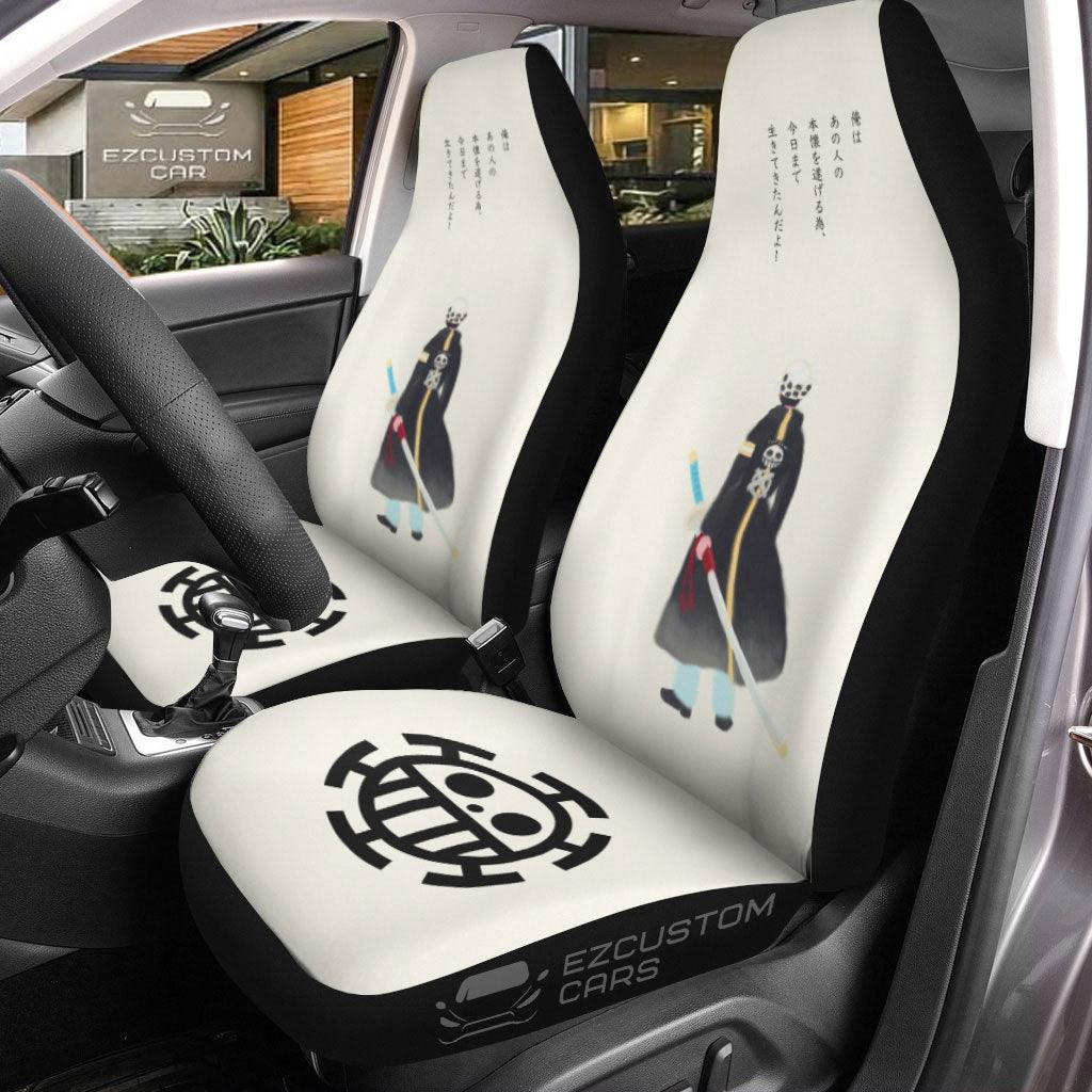 Law Car Seat Covers One Piece Anime