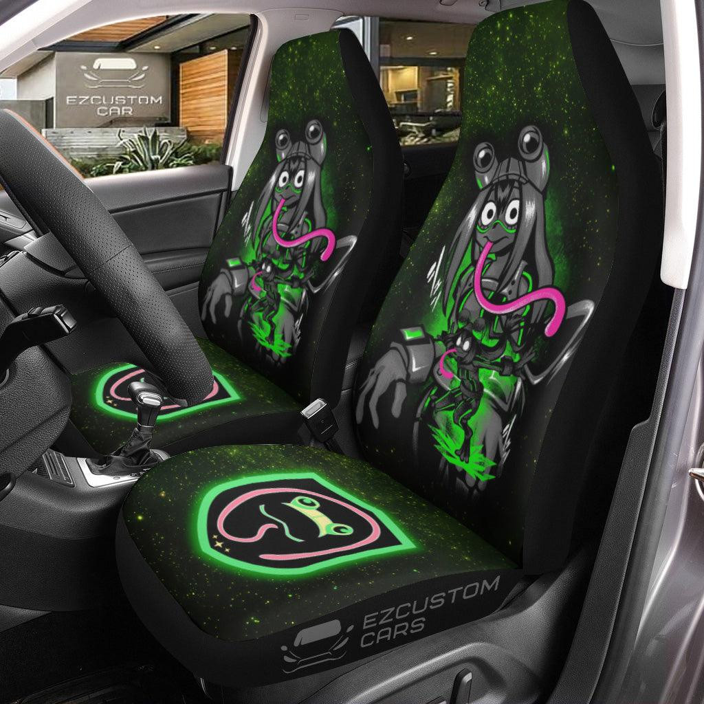 Tsuyu Asui Seat Belt Covers Custom My Hero Academia Anime Car Accessories