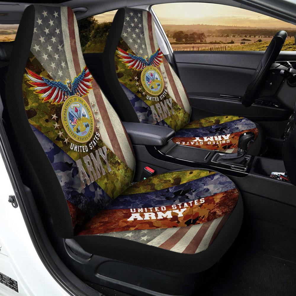 US Army Custom Car Seat Covers