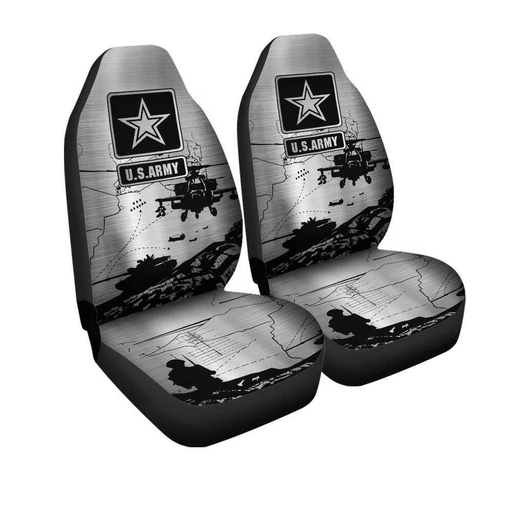 US Army Luxury Custom Car Seat Covers