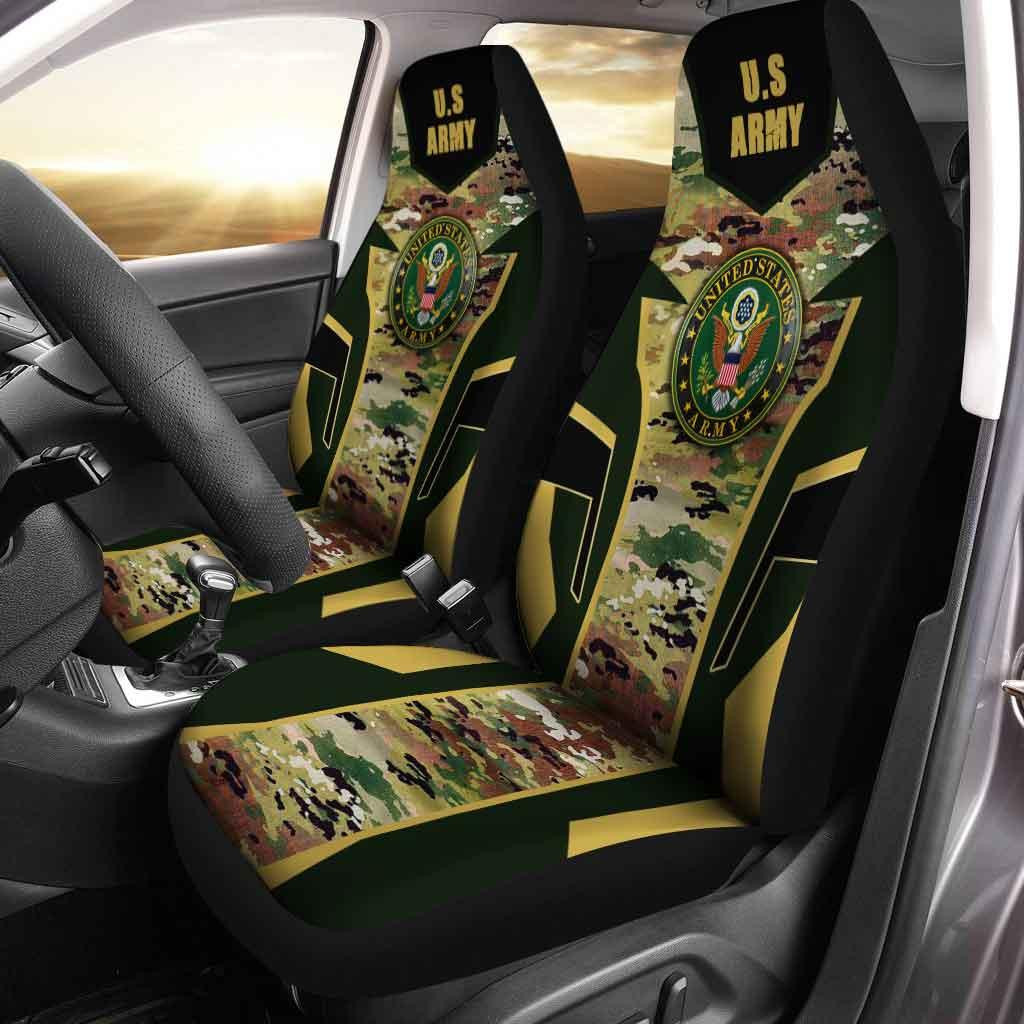 US Army Luxury Custom Car Seat Covers
