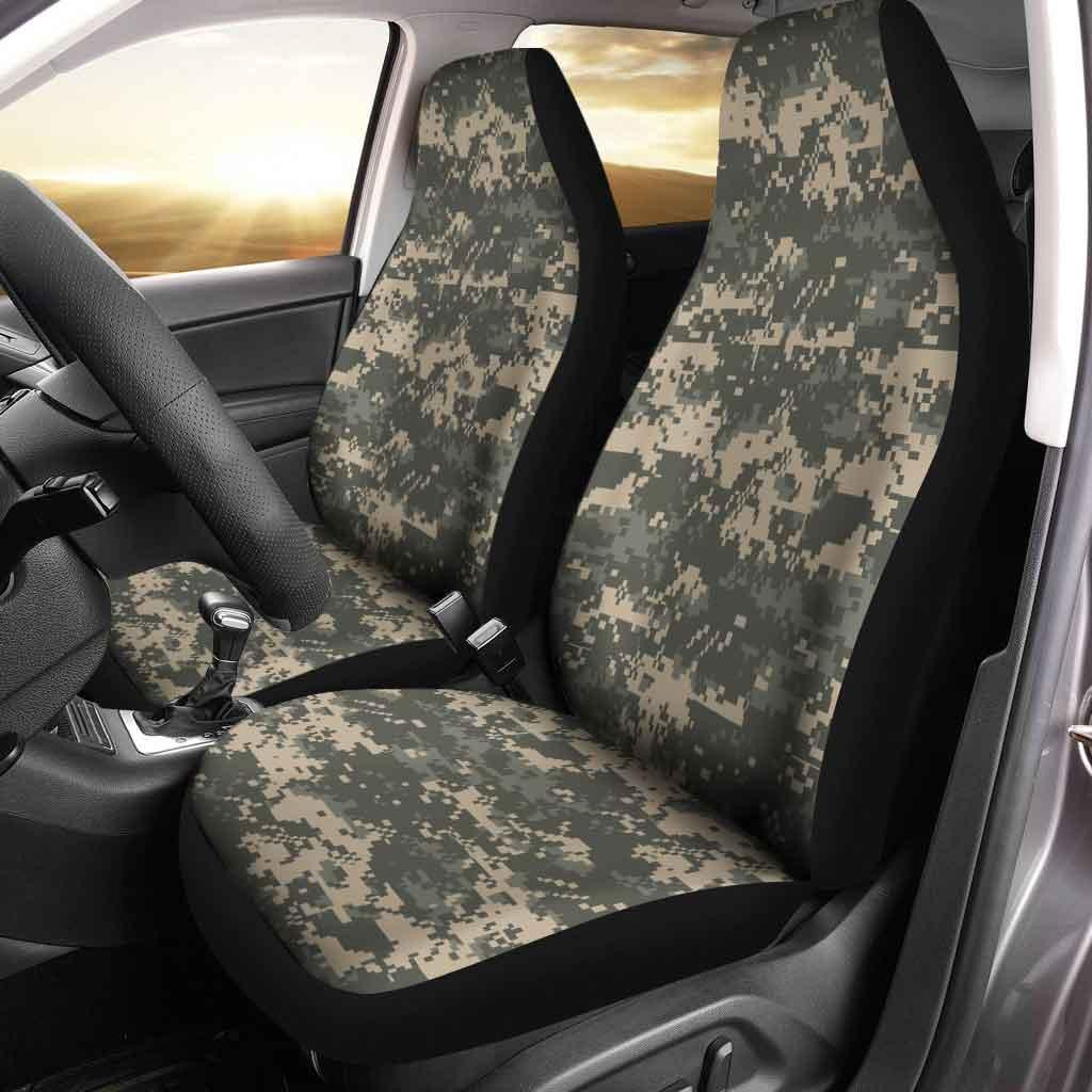 U.S Coast Guard Custom Car Seat Covers Camouflage