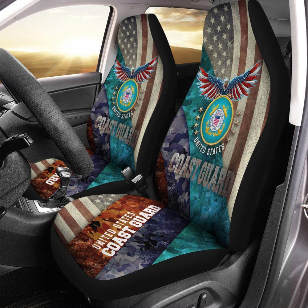 US Coast Guard Custom Car Seat Covers