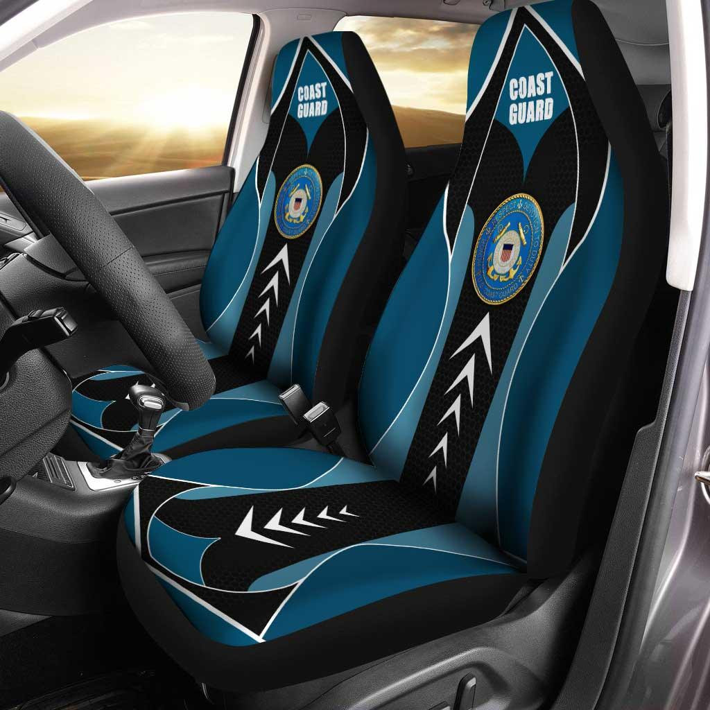 U.S Coast Guard Military Custom Car Seat Covers