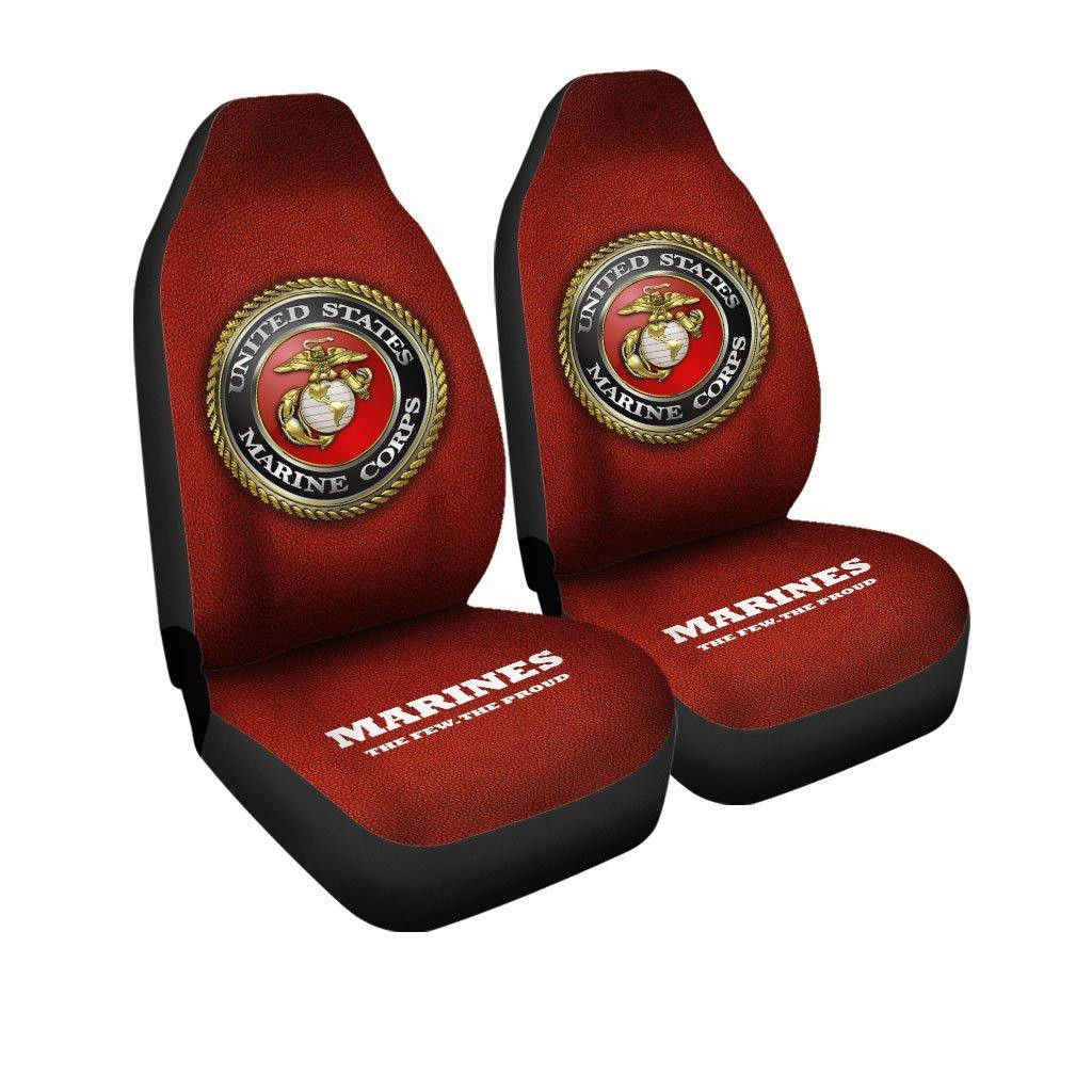 US Marine Corps Car Seat Covers Printed Car Decor Accessories