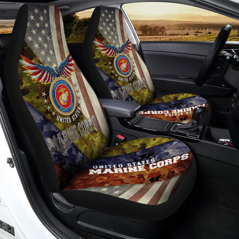 US Marine Corps Custom Car Seat Covers