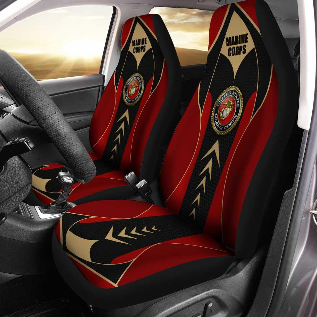 U.S Marine Corps Military Custom Car Seat Covers