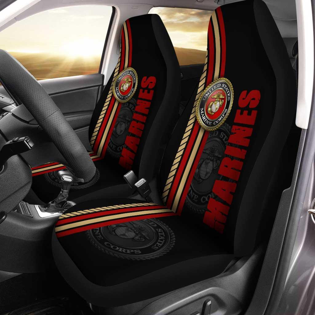 US Marines Custom Car Seat Covers