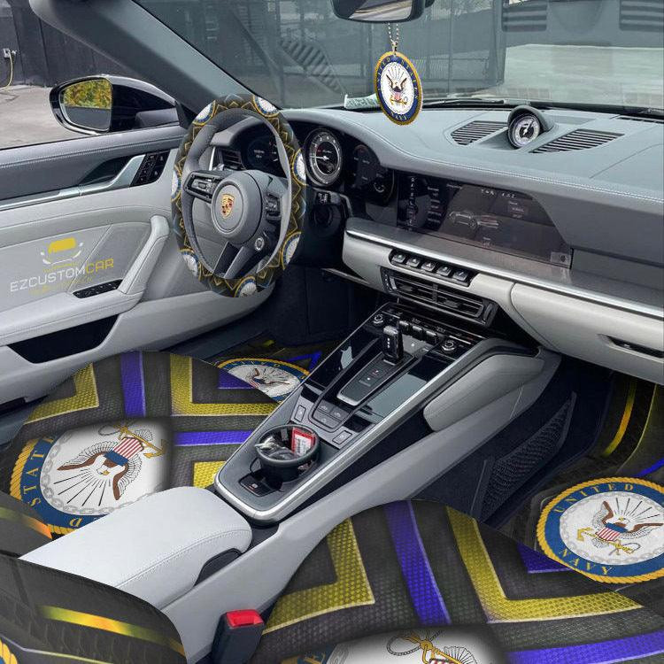 US Navy Car Mats x Seat Covers
