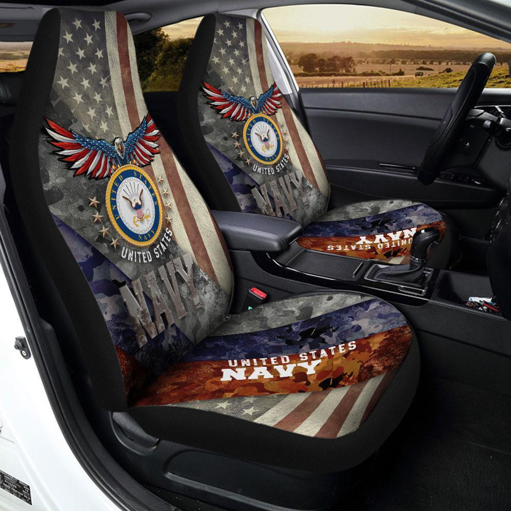 US Navy Custom Car Seat Covers