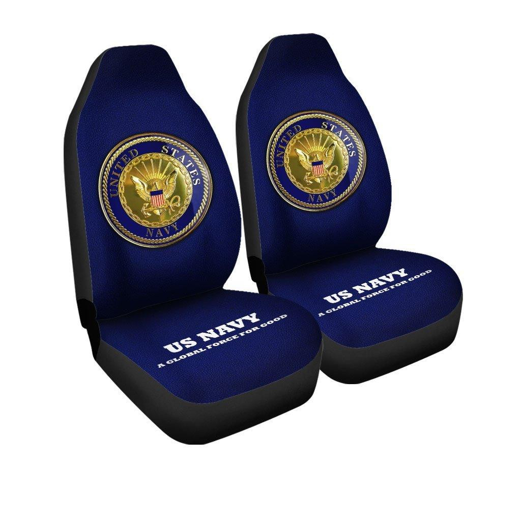 US Navy Emblem Car Seat Covers