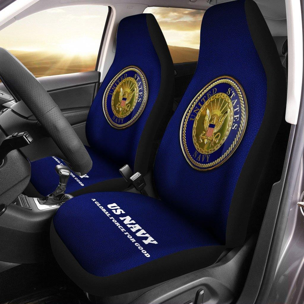 US Navy Emblem Car Seat Covers