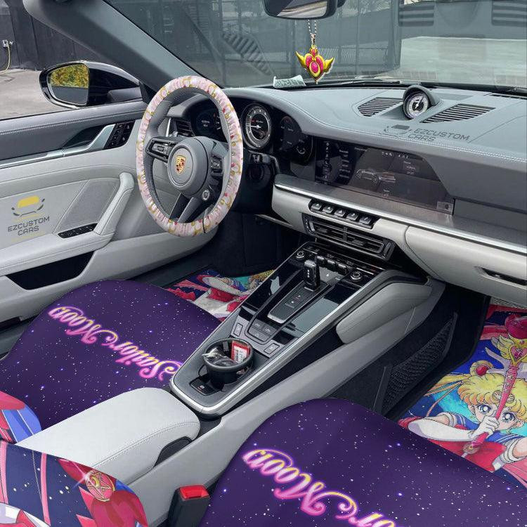 Usagi Tsukino Sailor Moon Car Mats x Seat Covers