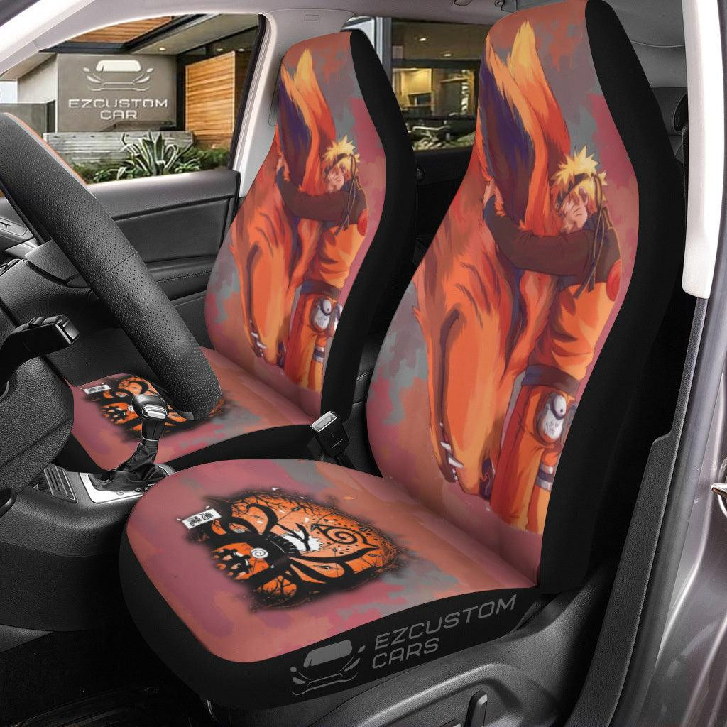 Naruto and Kurama Naruto Anime Car Seat Covers