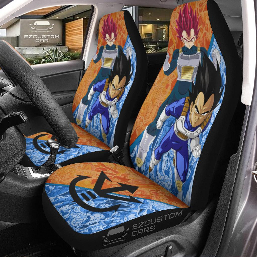 Vegeta Car Seat Covers Custom Dragon Ball Super Anime Car Accessories