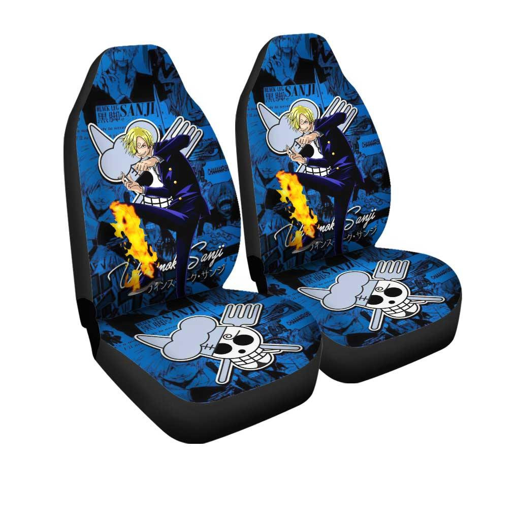 Vinsmoke Sanji Personalized Car Seat Covers Custom One Piece Anime