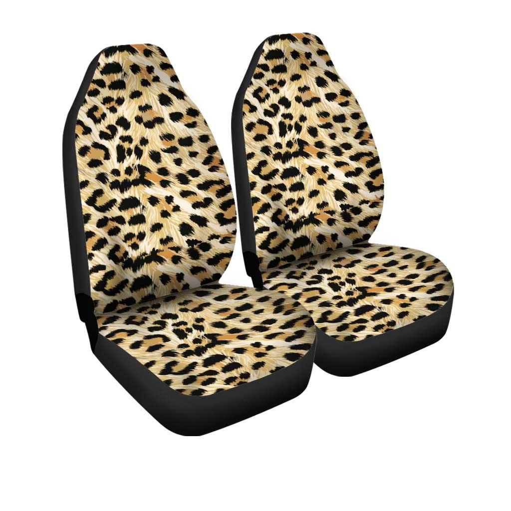 Wild Cheetah Skin Pattern Car Seat Covers