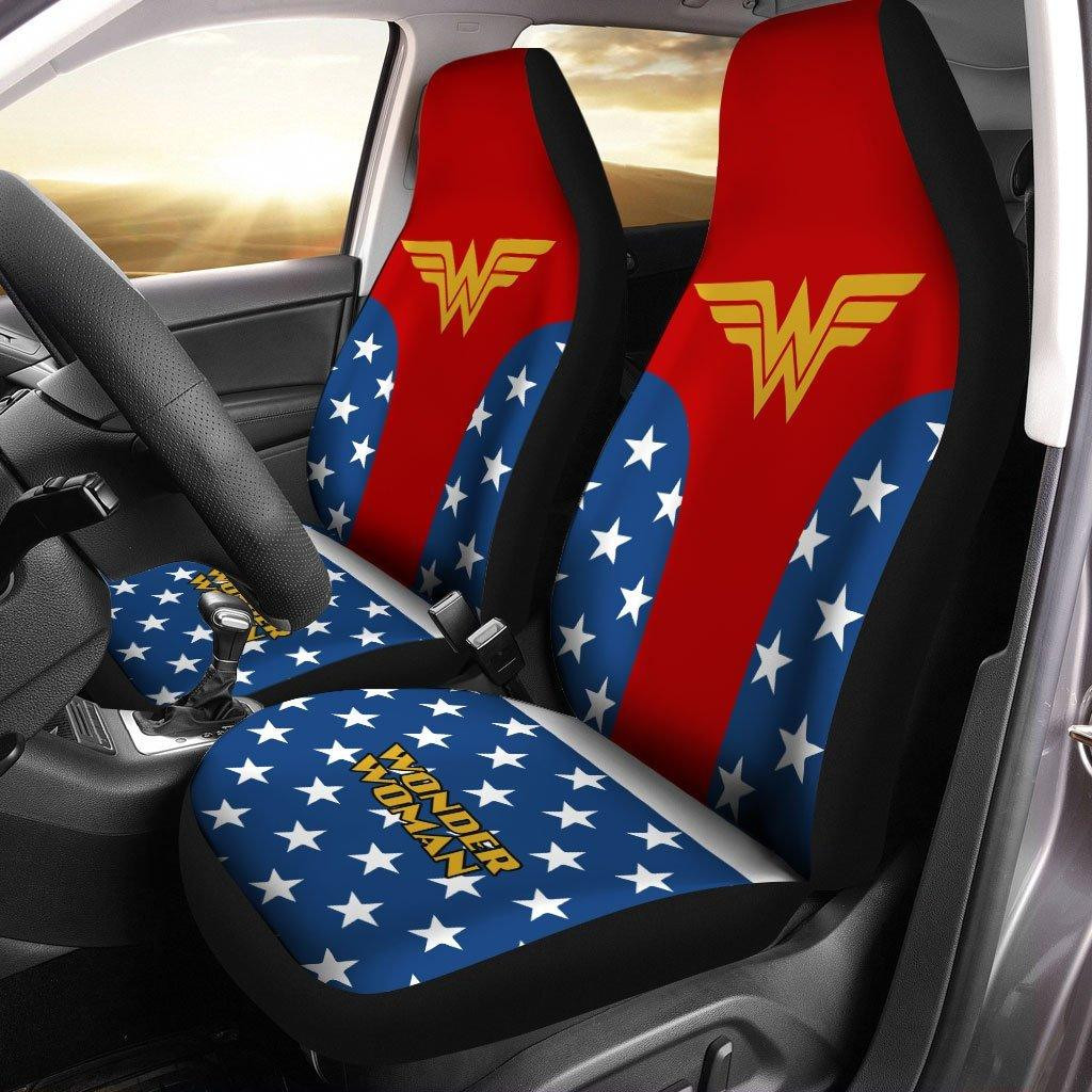Superman Super Hero Custom Car Seat Covers