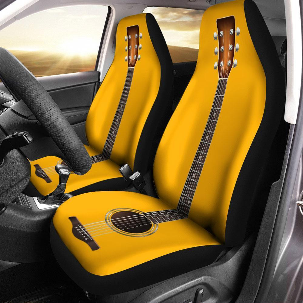 Anniversary Guitar Car Seat Covers