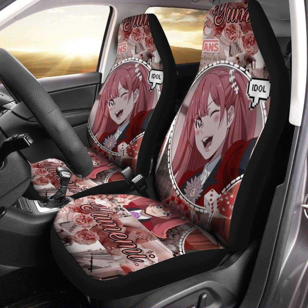 Yumeko  Kakegurui Anime  Car Seat Covers