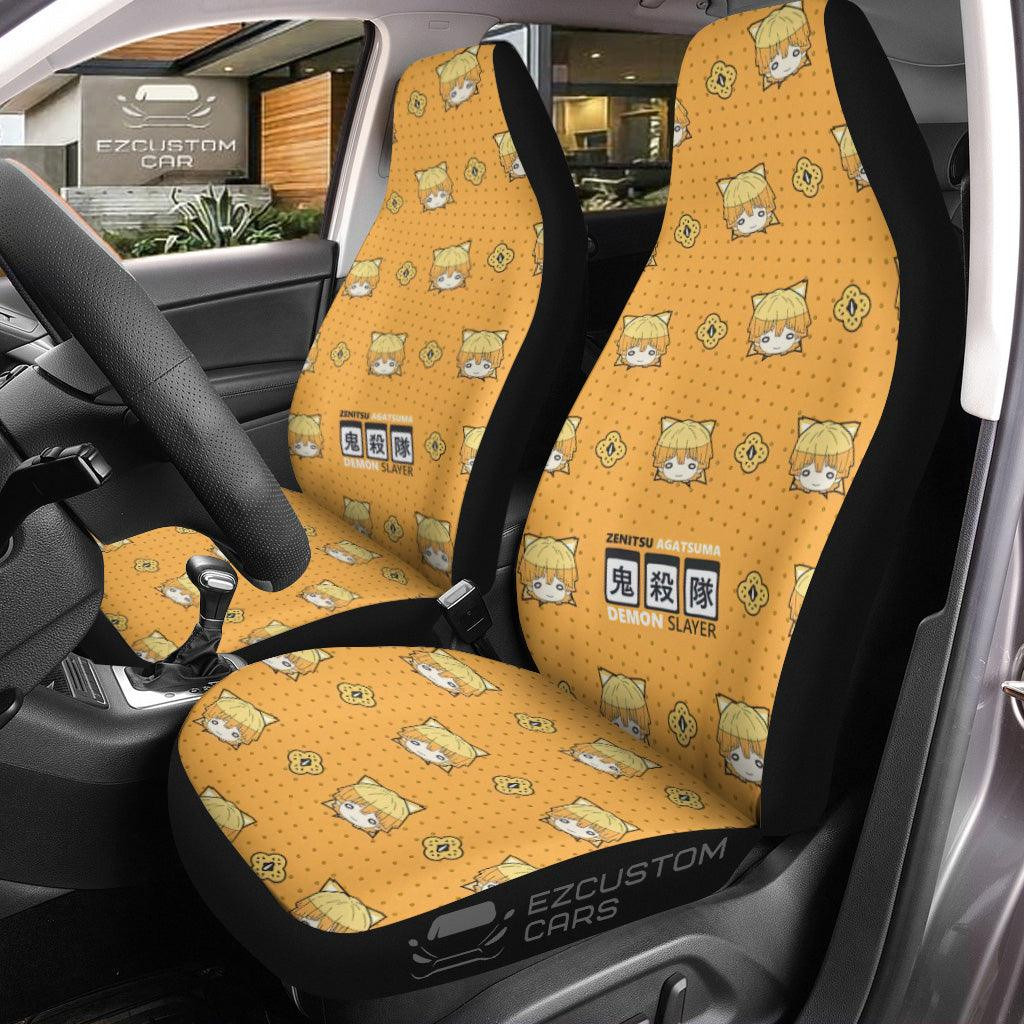 Zenitsu Agatsuma Demon Slayer Car Seat Covers