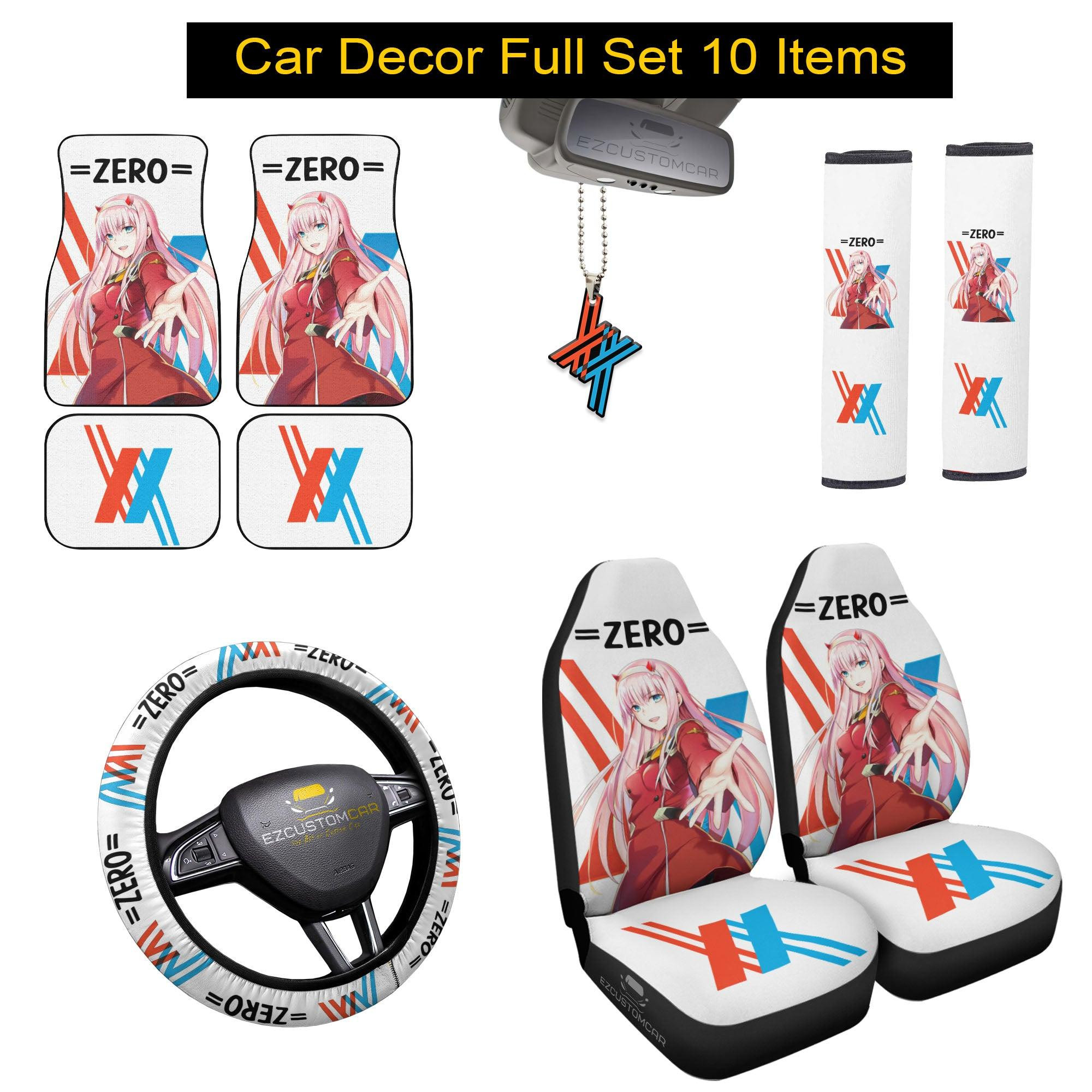Zero Two Bundle Car Mats x Seat Covers Set