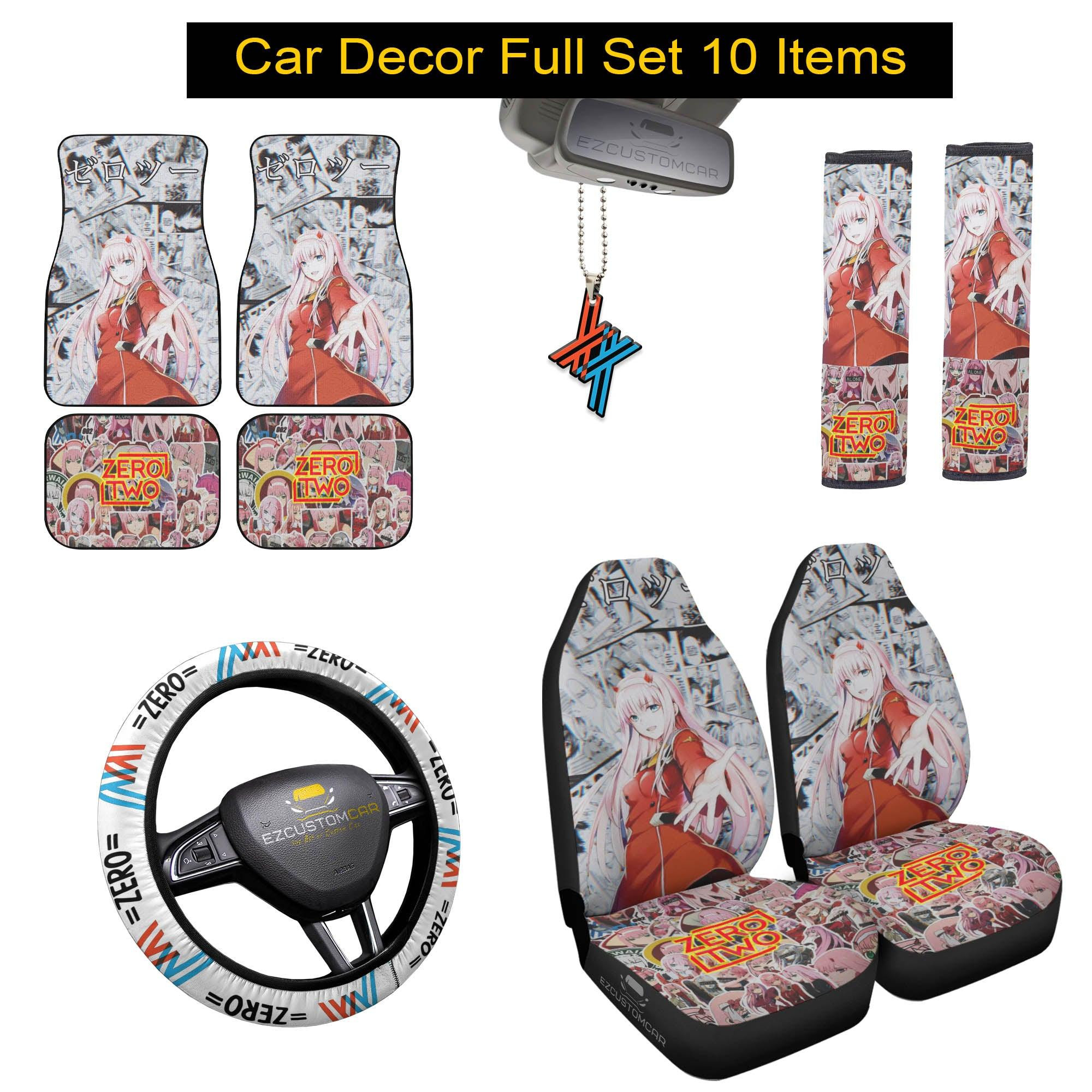 Zero Two Bundle Car Mats x Seat Covers Set