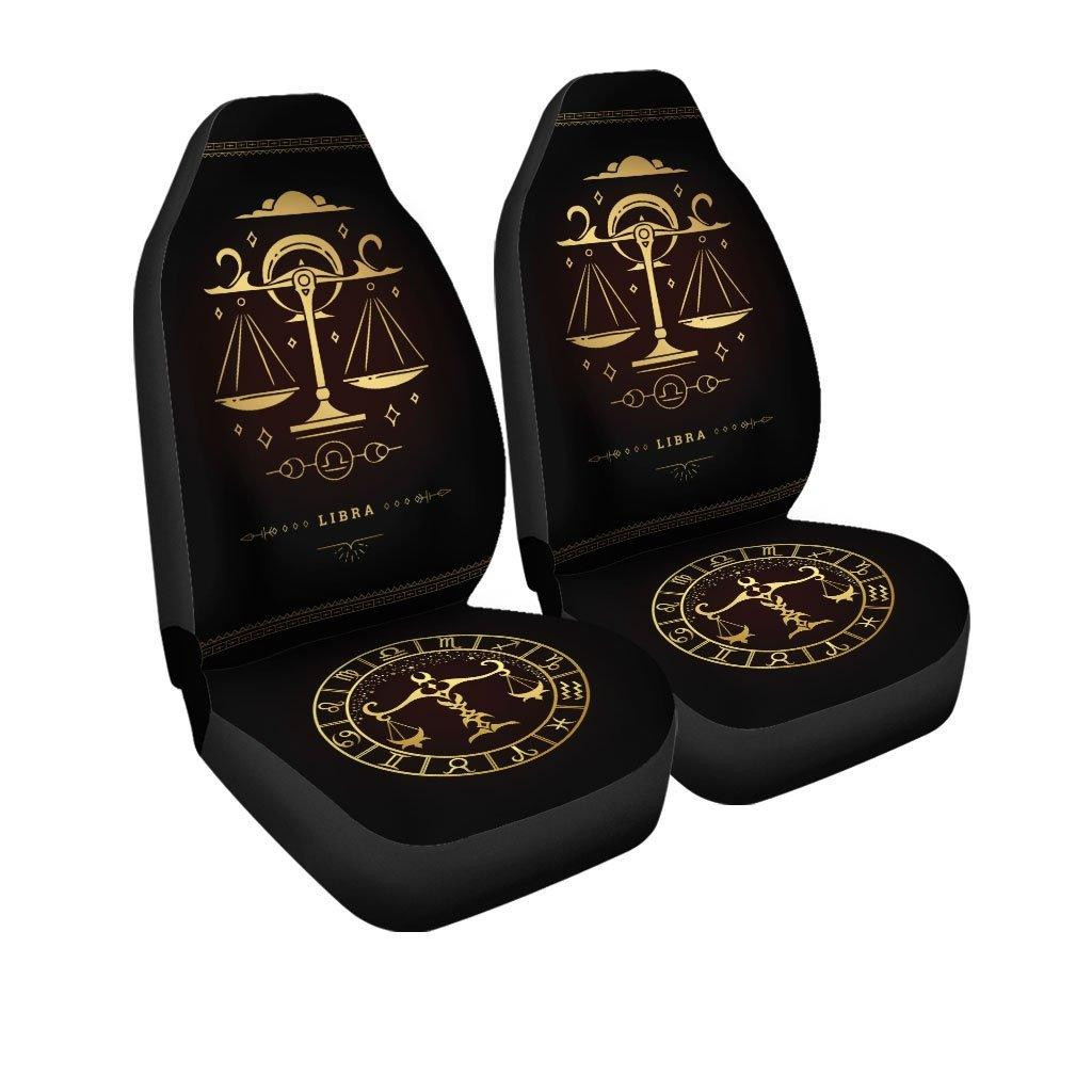 Zodiac Golden Taurus Horoscope Car Seat Covers