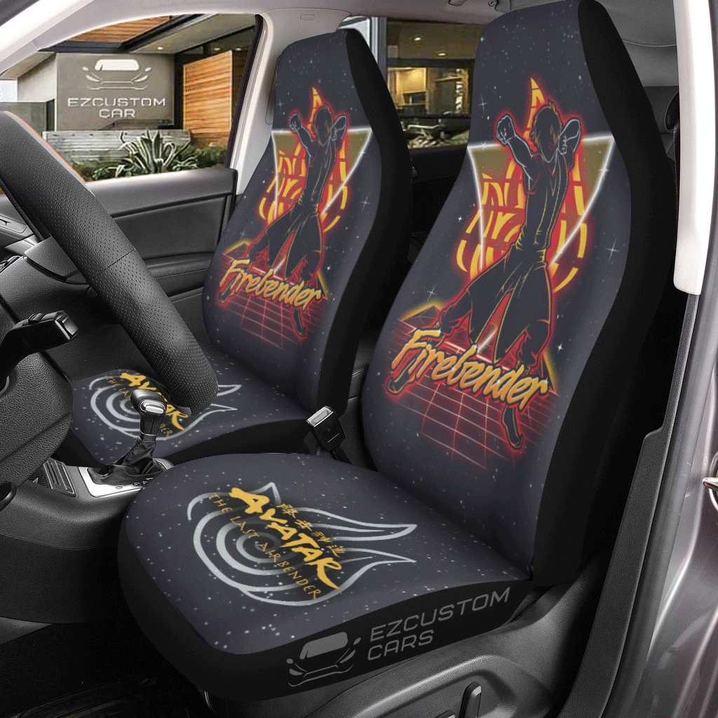 Zuko Car Seat Covers Custom Avatar: The Last Airbender Anime