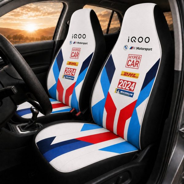 BMWM Hybrid V8 #20 2024 WEC Hypercar Inspired Car Seat Covers