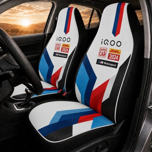 BMWM Hybrid V8 #20 2024 WEC Hypercar Inspired Car Seat Covers
