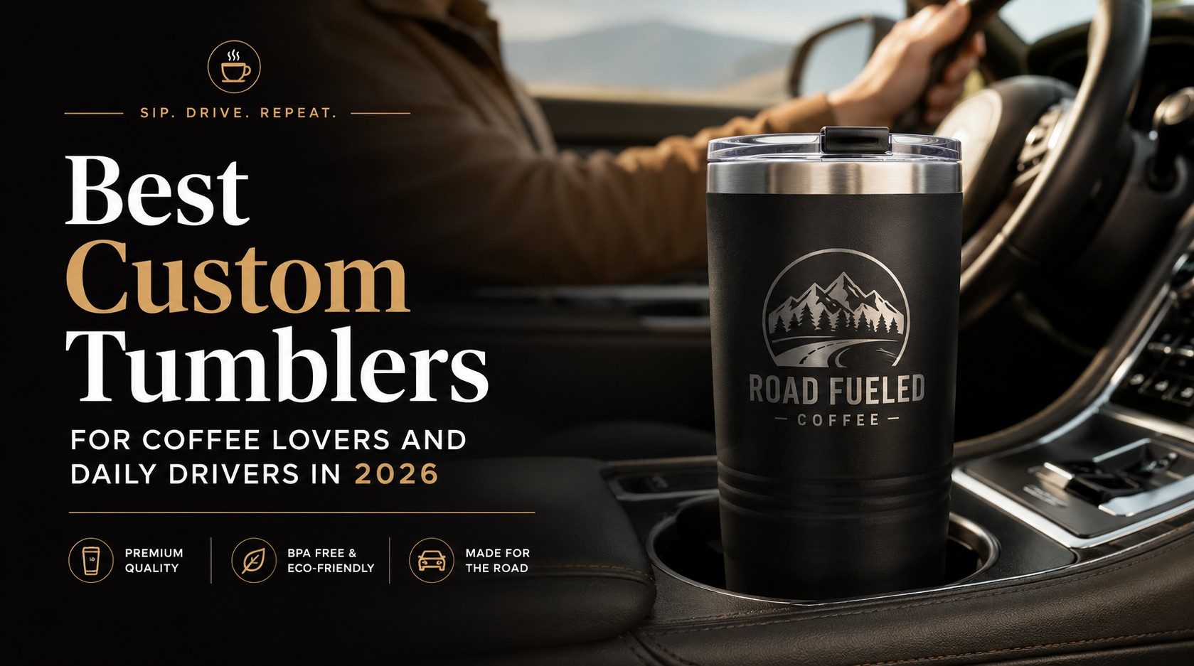 Best Custom Tumblers for Coffee Lovers and Daily Drivers in 2026
