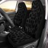 Black Cheetah Pattern Car Seat Covers
