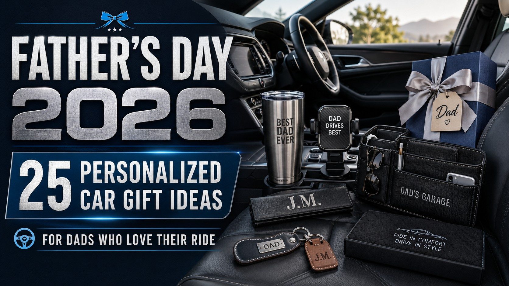 Father’s Day 2026 Car Gifts – 25 Personalized Ideas for Dads Who Love Their Ride