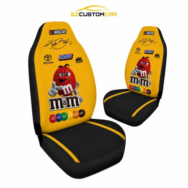 Kyle Busch Custom Car Seat Covers MMs 2020 Collection 03
