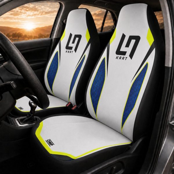 LN OMP Go Kart Team Custome Racing Car Seat Covers