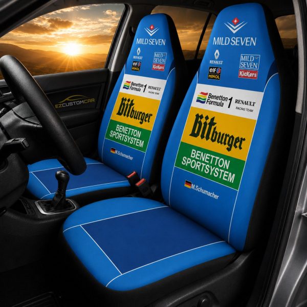 MSC Car Seat Covers 1995 Collection – Benetton Team