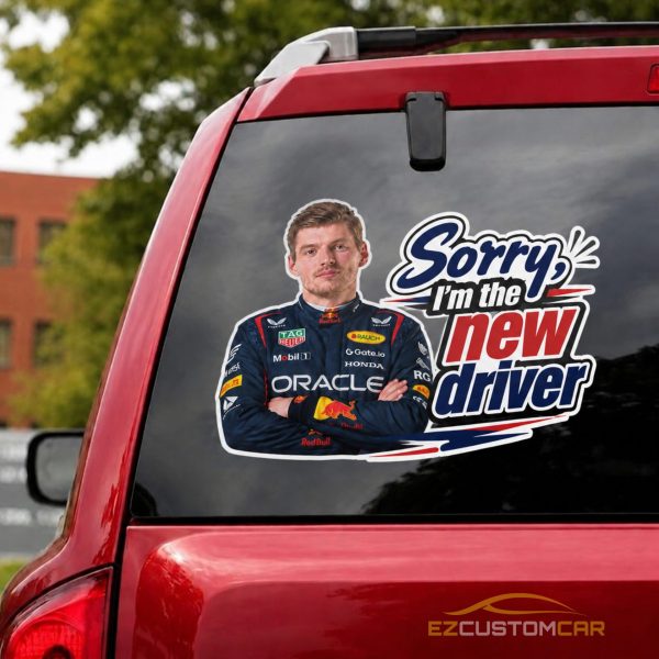 Mad Max: Sorry, I’m the New Driver Car Sticker
